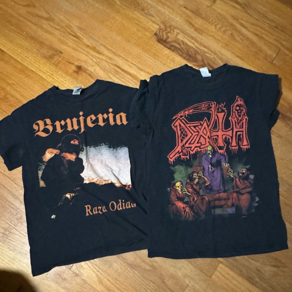 Metal band bundle: Death and Brujeria